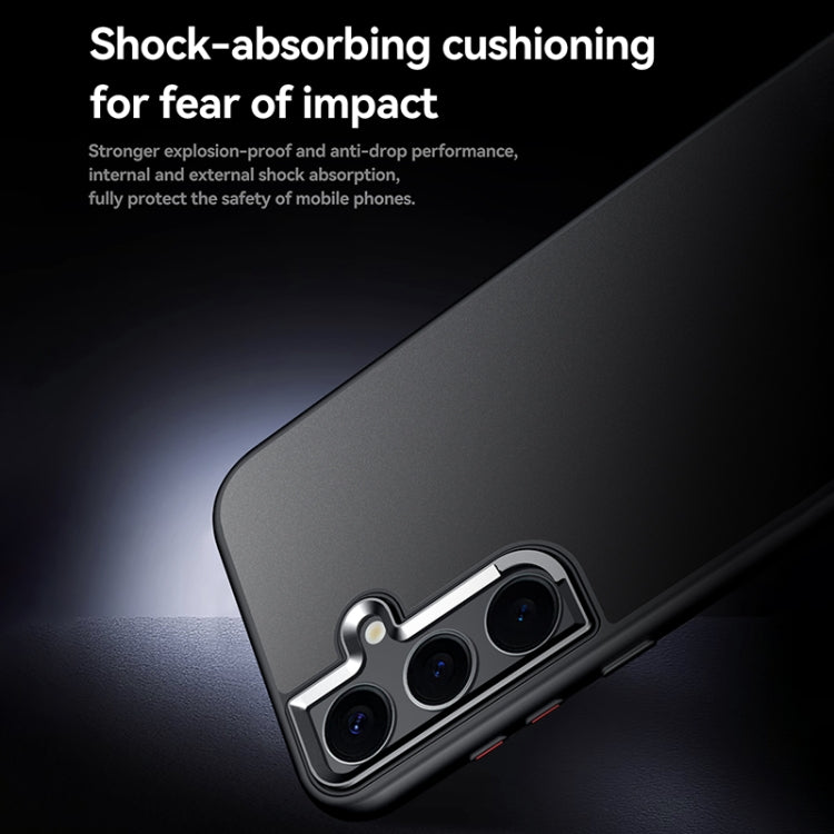 For Samsung Galaxy S24 5G SULADA Skin Feel Matte Shockproof Phone Case(Grey) - free shipping - PMC Jewellery - Order now!