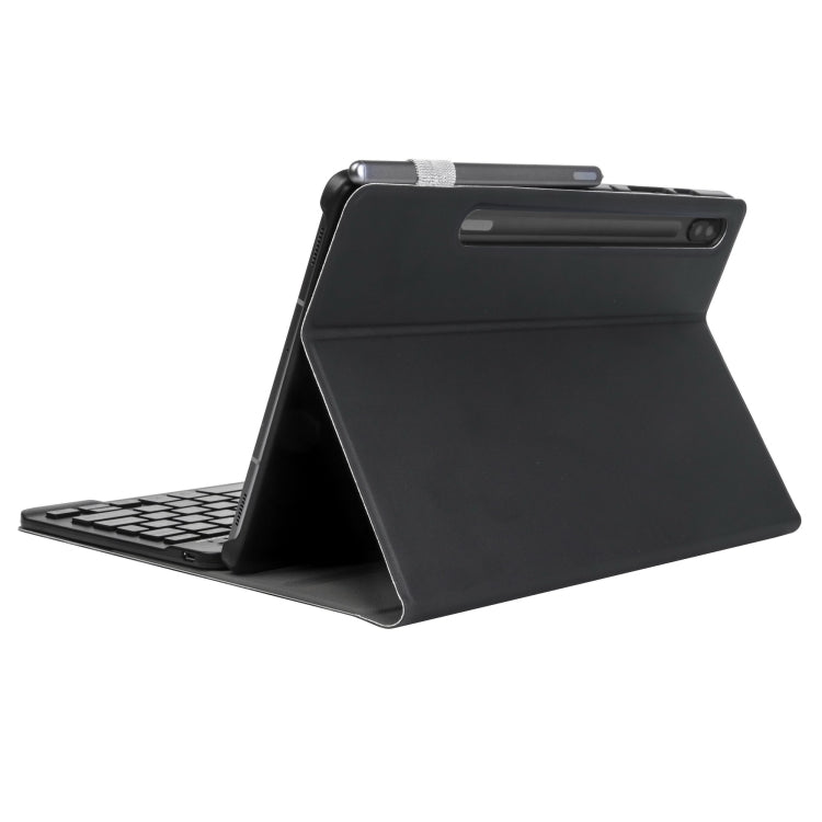 ST870S For Samsung Galaxy Tab S7 T870/T875 11 inch 2020 Ultra-thin Detachable Bluetooth Keyboard Leather Tablet Case with Stand & Sleep Function & Backlight(Black) - Samsung Keyboard by PMC TechLife | Online Shopping South Africa | PMC TechLife
