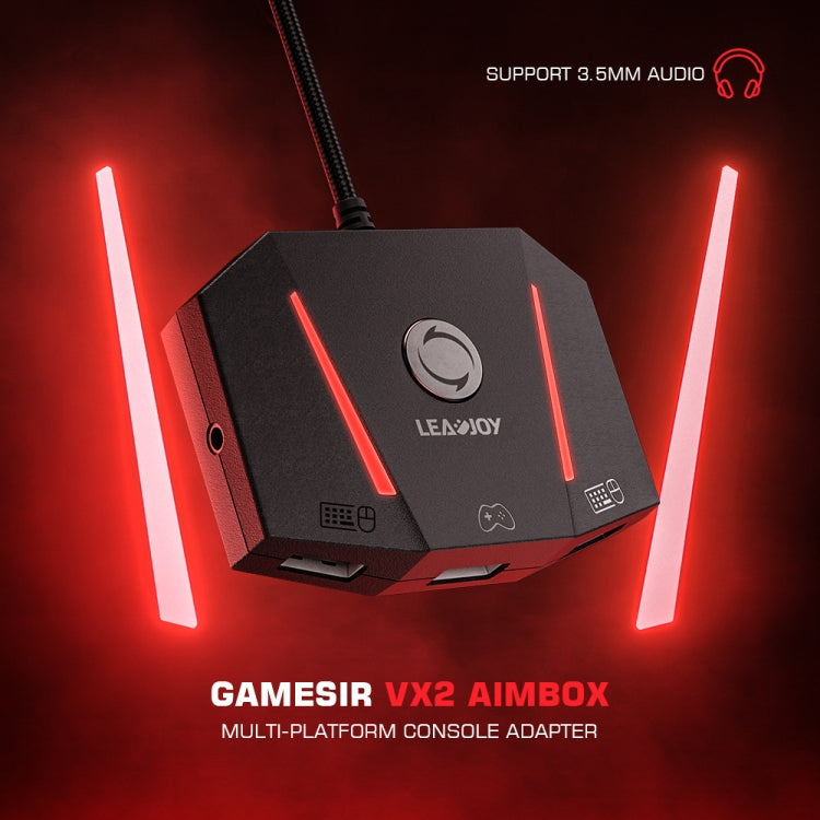GameSir LeadJoy VX2 AimBox Game Console Keyboard Mouse Converter for Xbox / PS4 / PS5(Black) - free shipping - PMC Jewellery - Order now!