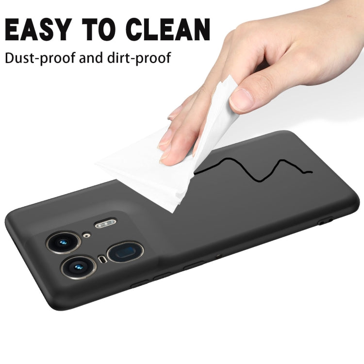 For Motorola Edge 50 Ultra Solid Color Liquid Silicone Dropproof Full Coverage Phone Case(Black) - free shipping - PMC TechLife - Order now!