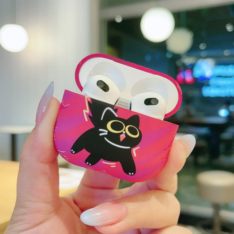 For AirPods 2 / 1 Cat and Dog Pattern Earbuds Box Frosted TPU Case(Shocking Dog) - free shipping - PMC Jewellery - Order now!