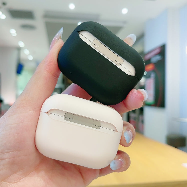 For AirPods 3 Phantom Panda Pattern Earbuds Box Frosted TPU Case(Black) - For AirPods 3 by PMC Jewellery | Online Shopping South Africa | PMC Jewellery | Buy Now Pay Later Mobicred