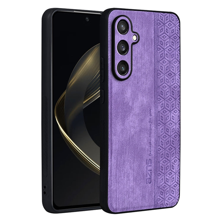 For Samsung Galaxy S24 FE 5G AZNS 3D Embossed Skin Feel Phone Case(Purple) - Galaxy S24 FE 5G Cases by AZNS | Online Shopping South Africa | PMC Jewellery | Buy Now Pay Later Mobicred