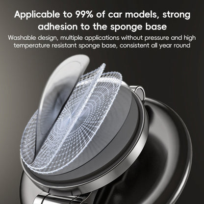 Yesido C306 15W Car Magnetic Wireless Charging Holder(Black) - Wireless Charger Holders by Yesido | Online Shopping South Africa | PMC Jewellery | Buy Now Pay Later Mobicred