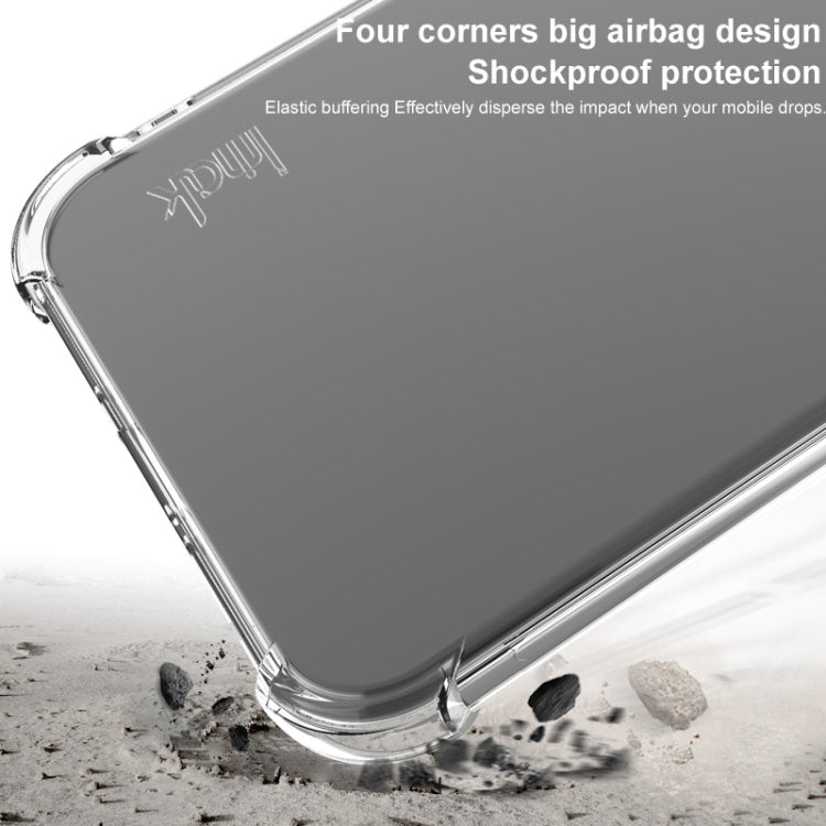 For iPhone 16 Pro imak Shockproof Airbag TPU Phone Case(Transparent) - iPhone 16 Pro Cases by imak | Online Shopping South Africa | PMC TechLife | Buy Now Pay Later Mobicred