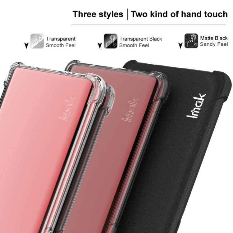 For iPhone 16 imak Shockproof Airbag TPU Phone Case(Transparent) - iPhone 16 Cases by imak | Online Shopping South Africa | PMC TechLife | Buy Now Pay Later Mobicred
