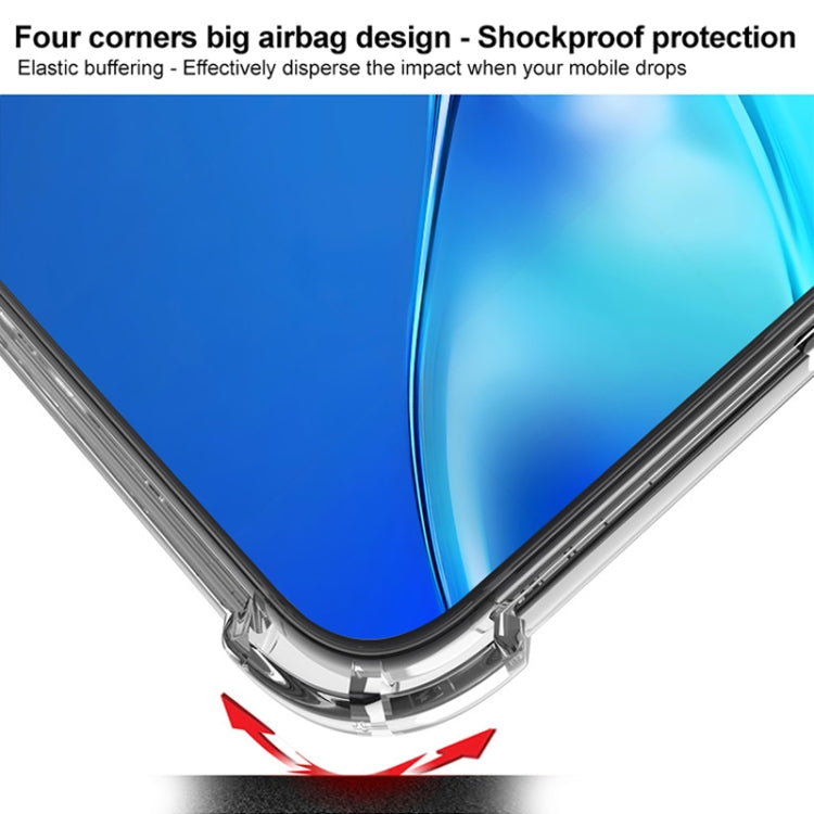 For iPhone 16 Pro Max IMAK Space Shield PC + TPU Airbag Shockproof Phone Case(Transparent) - iPhone 16 Pro Max Cases by imak | Online Shopping South Africa | PMC TechLife | Buy Now Pay Later Mobicred