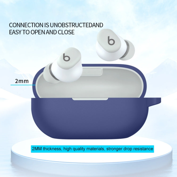For Beats Solo Buds Wireless Earphones Silicone Protective Case(Sky Blue) - Other Case by PMC Jewellery | Online Shopping South Africa | PMC Jewellery | Buy Now Pay Later Mobicred