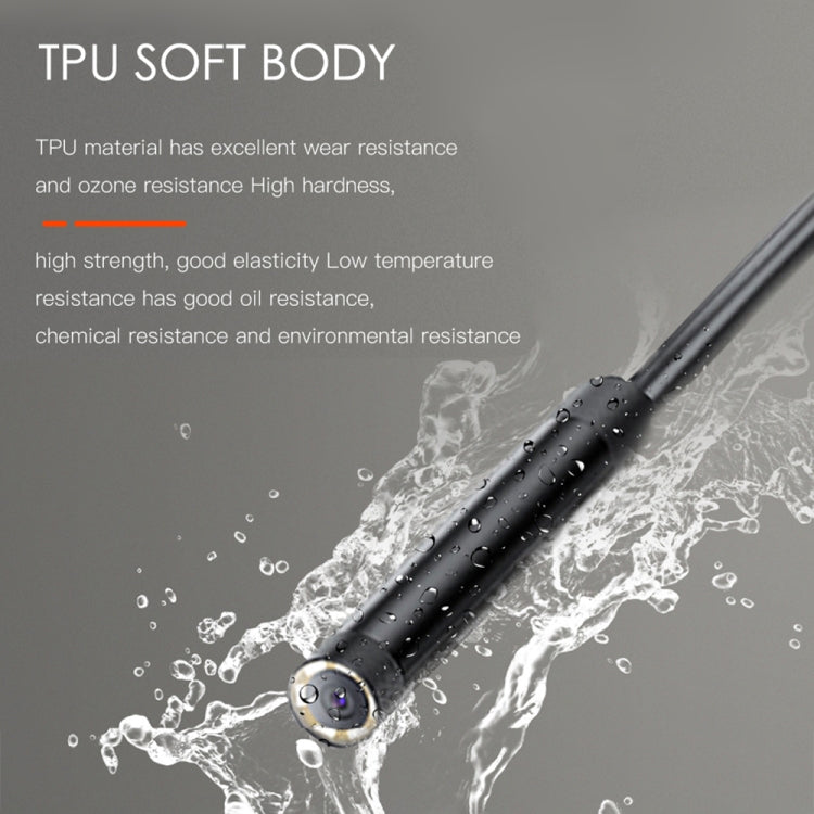 T21 4.5 inch IPS Color Screen 5.5mm Single Camera Split Hard Cable Industrial Endoscope, Length:1m(Black Red) -  by PMC TechLife | Online Shopping South Africa | PMC TechLife | Buy Now Pay Later Mobicred