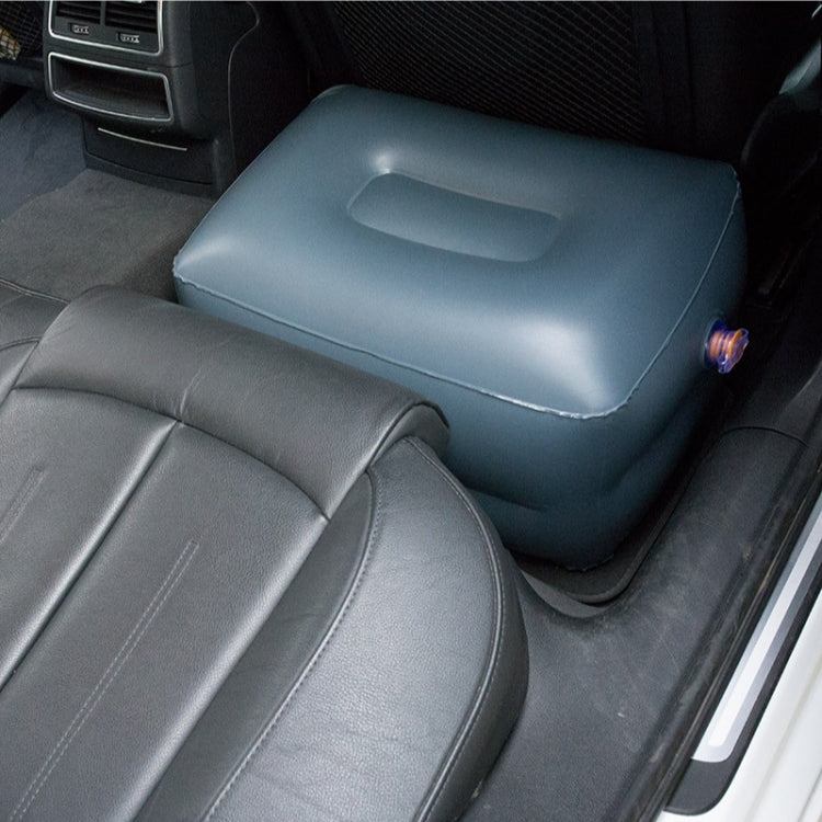 Z44Q1 2xSmall Square Stool + Car Pump Universal Car Travel Inflatable Stool - Seat Accessories by PMC TechLife | Online Shopping South Africa | PMC TechLife | Buy Now Pay Later Mobicred