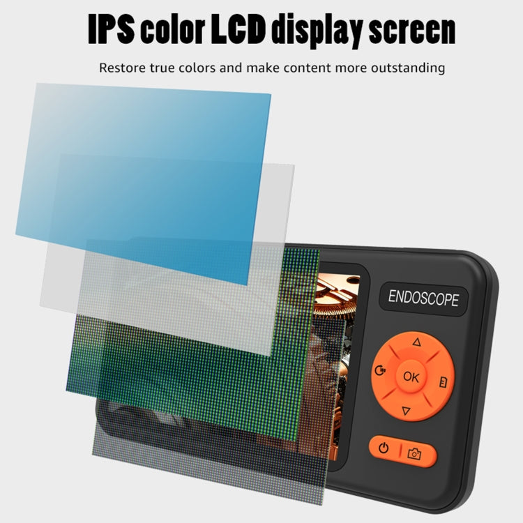 T29 5 inch IPS Screen 3.9mm Single Lens IP67 Waterproof Industrial Endoscope With Bracket, Length:2m -  by PMC TechLife | Online Shopping South Africa | PMC TechLife | Buy Now Pay Later Mobicred