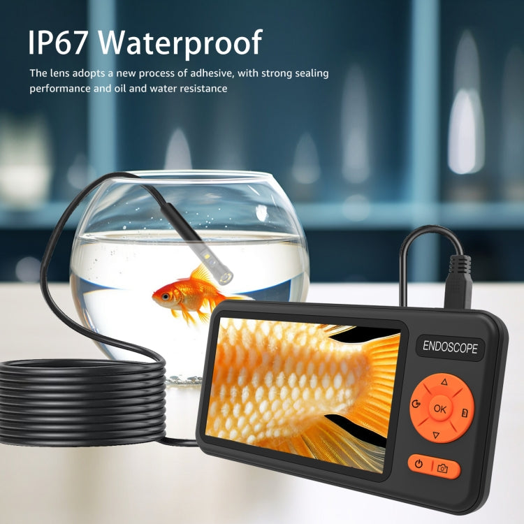 T29 5 inch IPS Screen 3.9mm Single Lens IP67 Waterproof Industrial Endoscope With Bracket, Length:2m -  by PMC TechLife | Online Shopping South Africa | PMC TechLife | Buy Now Pay Later Mobicred