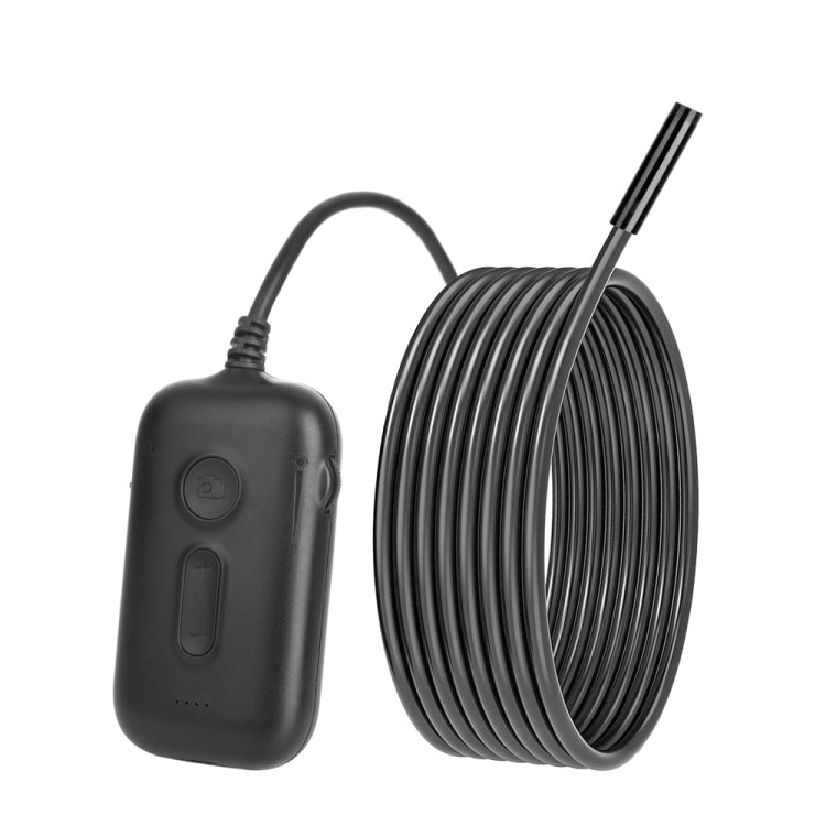 Y15 5.5mm Single Camera WiFi Connected Hard Cable HD Industrial Endoscope, Length:1m(Black) -  by PMC TechLife | Online Shopping South Africa | PMC TechLife | Buy Now Pay Later Mobicred