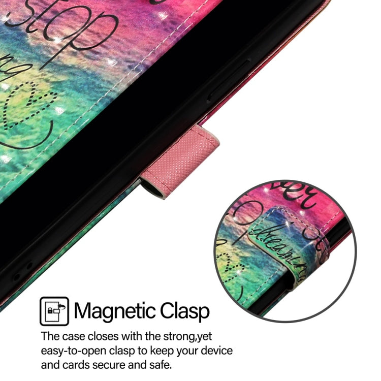 For Blackview Color 8 3D Painting Horizontal Flip Leather Phone Case(Chasing Dreams) - More Brand by PMC TechLife | Online Shopping South Africa | PMC TechLife | Buy Now Pay Later Mobicred