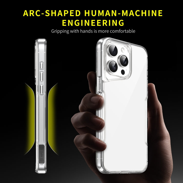 For iPhone 16 Acrylic + TPU Transparent Full Coverage Phone Case - iPhone 16 Cases by PMC TechLife | Online Shopping South Africa | PMC TechLife | Buy Now Pay Later Mobicred