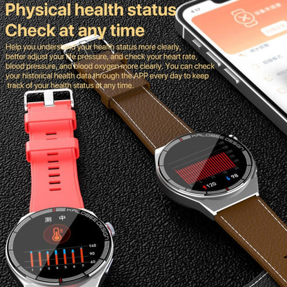 1.3 inch Silicone Band IP68 Waterproof Smart Watch Support Bluetooth Call(Black) - Smart Watches by PMC Jewellery | Online Shopping South Africa | PMC Jewellery | Buy Now Pay Later Mobicred