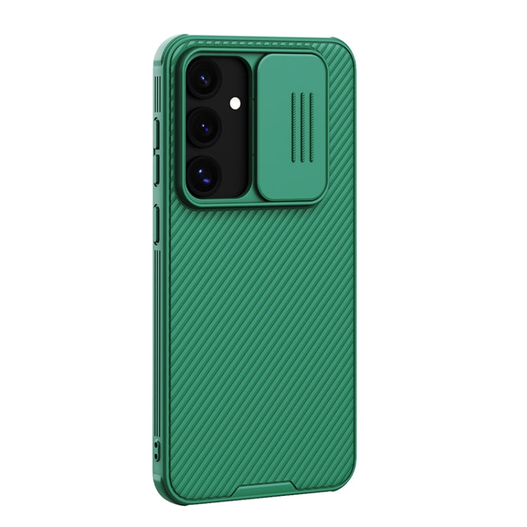 For Samsung Galaxy S24 FE 5G NILLKIN Black Mirror Pro Series Camshield PC Phone Case(Green) - Galaxy S24 FE 5G Cases by NILLKIN | Online Shopping South Africa | PMC Jewellery | Buy Now Pay Later Mobicred