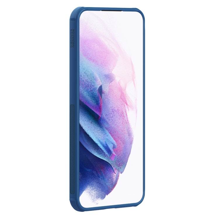 For Samsung Galaxy S24 FE 5G NILLKIN Frosted Shield Pro PC + TPU Phone Case(Blue) - Galaxy S24 FE 5G Cases by NILLKIN | Online Shopping South Africa | PMC Jewellery | Buy Now Pay Later Mobicred