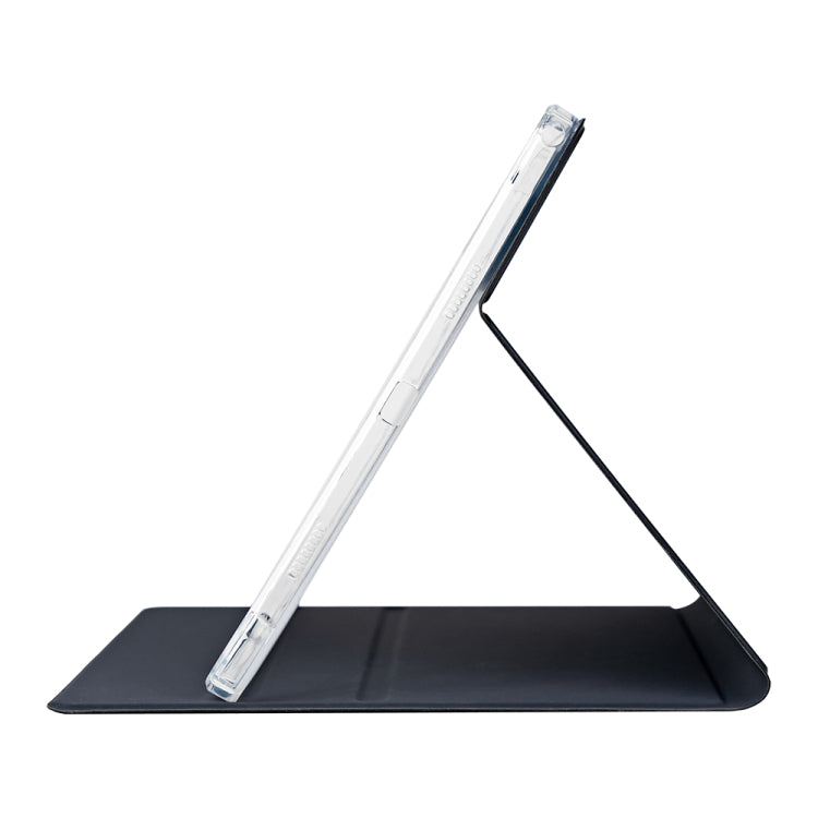 For Teclast T65 Max Anti-slip Texture Smart Tablet Leather Folio Case(Dark Blue) - Teclast by TECLAST | Online Shopping South Africa | PMC TechLife | Buy Now Pay Later Mobicred