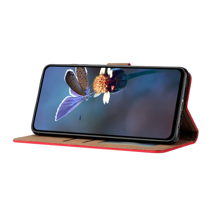 For Samsung Galaxy S25+ 5G Seven Butterflies Embossed Leather Phone Case(Red) - Galaxy S25+ 5G Cases by PMC Jewellery | Online Shopping South Africa | PMC Jewellery | Buy Now Pay Later Mobicred