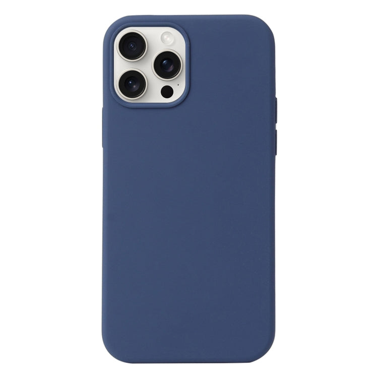 For iPhone 16 Pro Liquid Silicone Phone Case(Blue) - free shipping - PMC TechLife - Order now!