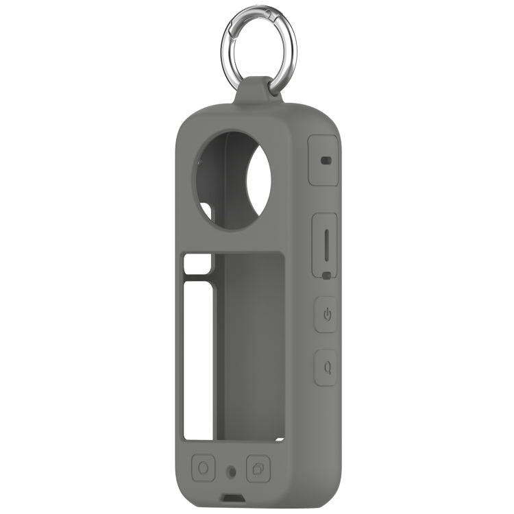 For Insta360 X3 Portable Silicone Protective Case(Dark Grey) - Case & Bags by PMC Jewellery | Online Shopping South Africa | PMC Jewellery | Buy Now Pay Later Mobicred