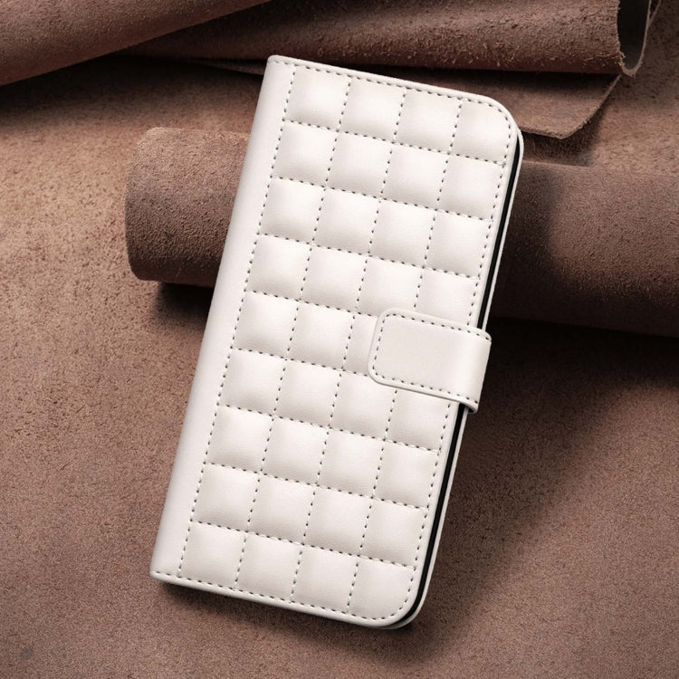 For Google Pixel 9 Square Texture Leather Phone Case(Beige) - Google Cases by PMC TechLife | Online Shopping South Africa | PMC TechLife | Buy Now Pay Later Mobicred