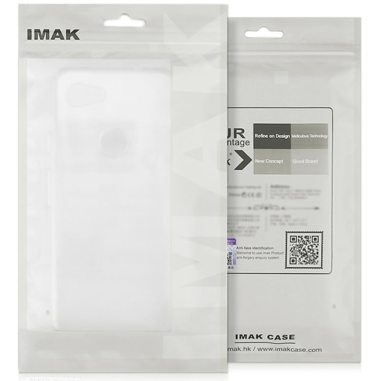 For Google Pixel 9 IMAK UX-5 Series Transparent Shockproof TPU Protective Phone Case(Transparent  Black) - Google Cases by imak | Online Shopping South Africa | PMC TechLife | Buy Now Pay Later Mobicred
