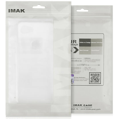 For Google Pixel 9 Pro XL IMAK UX-5 Series Transparent Shockproof TPU Protective Phone Case(Transparent  Black) - Google Cases by imak | Online Shopping South Africa | PMC Jewellery | Buy Now Pay Later Mobicred