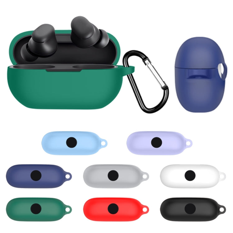 For Beats Solo Buds Wireless Earphones Silicone Protective Case with Hole(Dark Green) - Other Case by PMC Jewellery | Online Shopping South Africa | PMC Jewellery | Buy Now Pay Later Mobicred