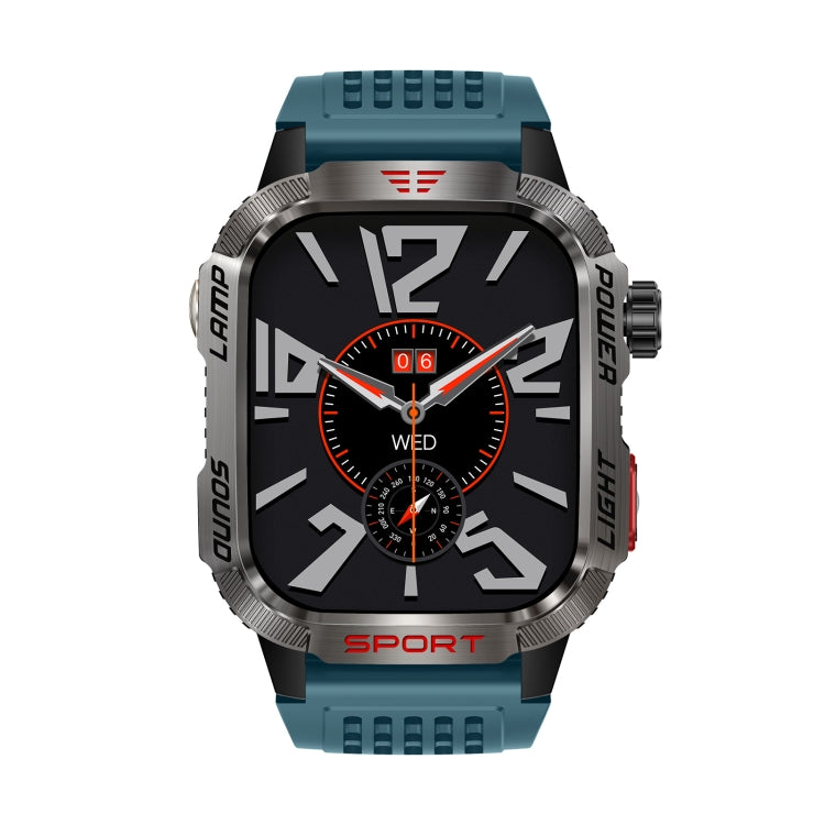 HT29 2.01 inch IPS Screen Triple Proof Smart Watch with Banknote Detector Light(Blue) - Smart Watches by PMC TechLife | Online Shopping South Africa | PMC TechLife | Buy Now Pay Later Mobicred