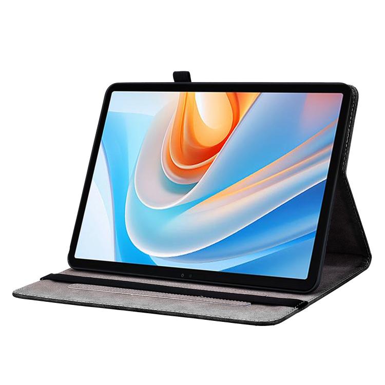 For itel VistaTab 30 Crystal Texture Painted Leather Smart Tablet Case(Plum Bossom) - Others by PMC TechLife | Online Shopping South Africa | PMC TechLife | Buy Now Pay Later Mobicred
