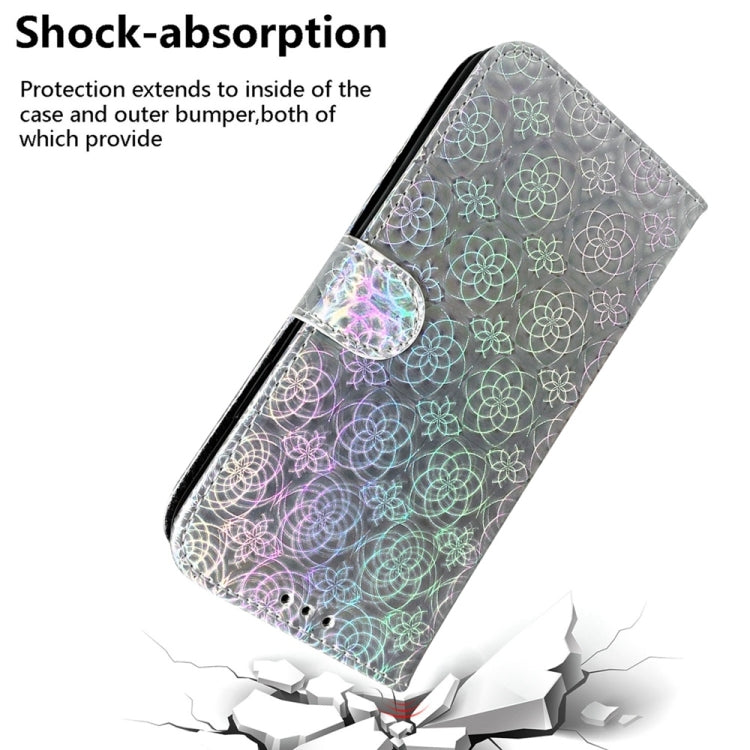 For Samsung Galaxy S25 Ultra 5G Colorful Magnetic Buckle Leather Phone Case(Silver) - Galaxy S25 Ultra 5G Cases by PMC Jewellery | Online Shopping South Africa | PMC Jewellery | Buy Now Pay Later Mobicred