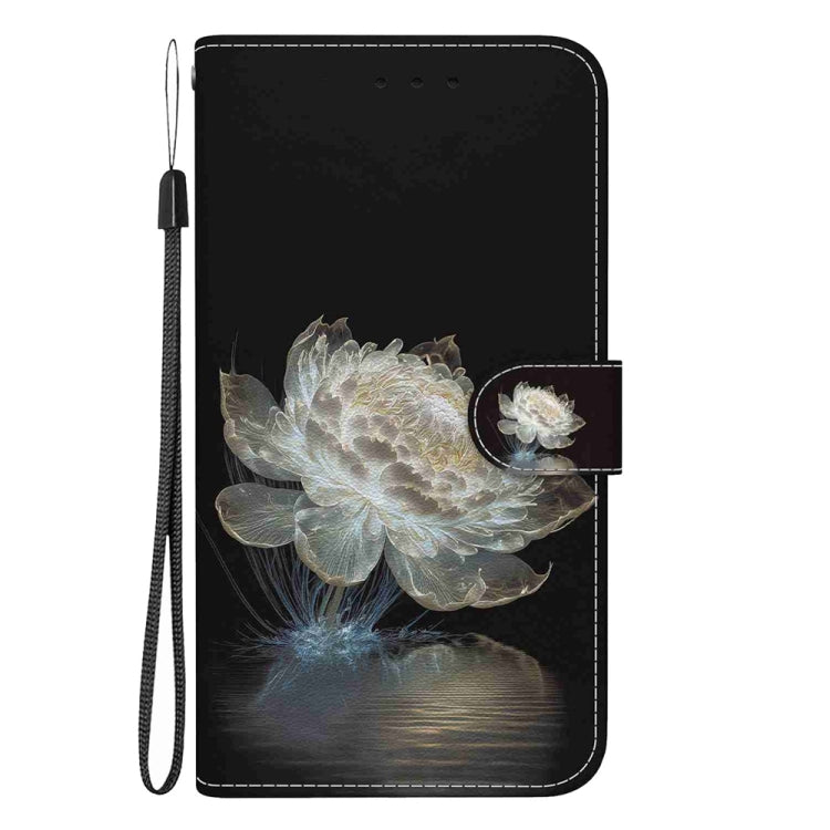 For Samsung Galaxy S25 Ultra 5G Crystal Texture Colored Drawing Leather Phone Case(Crystal Peony) - Galaxy S25 Ultra 5G Cases by PMC Jewellery | Online Shopping South Africa | PMC Jewellery | Buy Now Pay Later Mobicred