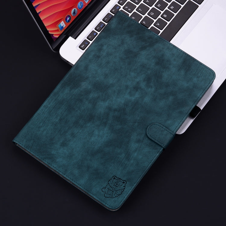 For Huawei MatePad SE 11 2024 Tiger Pattern Flip Leather Tablet Case(Dark Blue) - free shipping - PMC Jewellery - Order now!