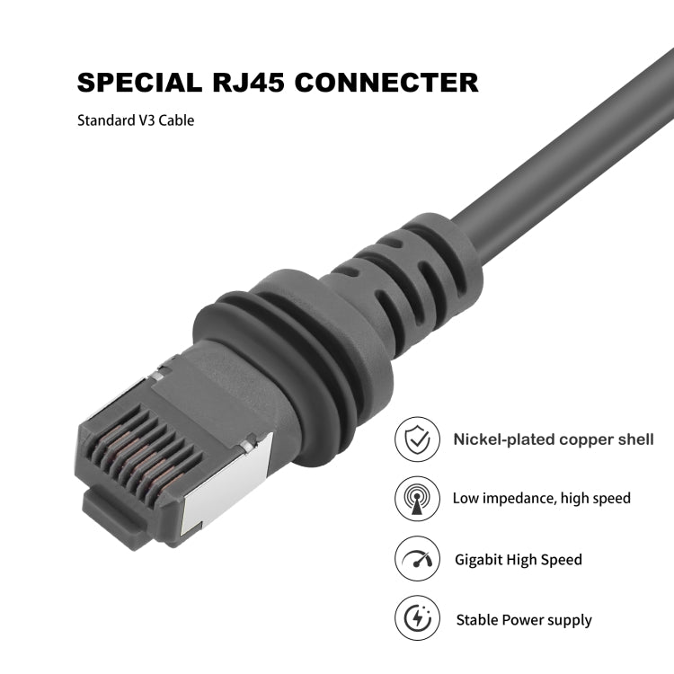 Satellite Dedicated Ethernet Cable for Starlink Actuated Gen 3, Length:9.2m - Lan Cable and Tools by PMC Jewellery | Online Shopping South Africa | PMC Jewellery | Buy Now Pay Later Mobicred