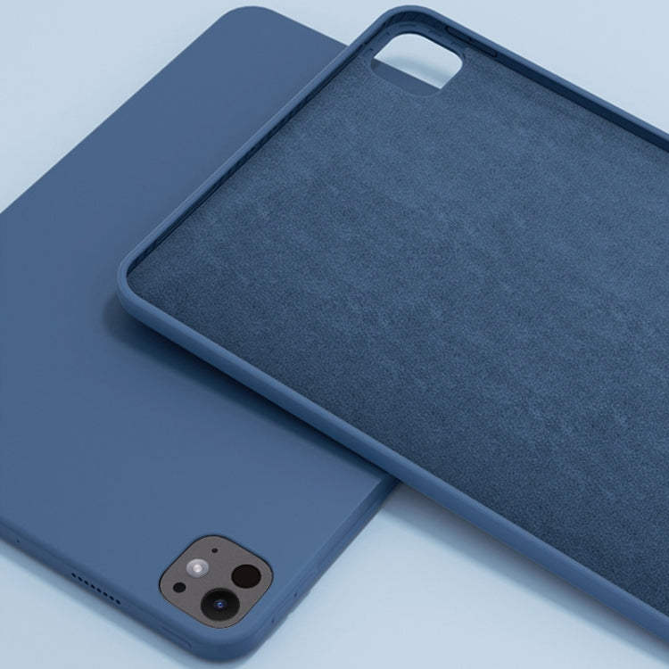 For iPad Pro 11 2024 Mutural Silicone Microfiber Tablet Case(Pink) - free shipping - PMc TechLife - Order now!