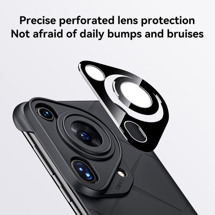 For Huawei Pura 70 Borderless Upshrink Camera Protection Phone Case(Black) - Huawei Cases by PMC Jewellery | Online Shopping South Africa | PMC Jewellery | Buy Now Pay Later Mobicred