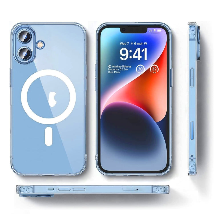 For iPhone 16 Pro Max ViLi MAG-C Series MagSafe Magnetic PC + TPU Phone Case(Transparent) - iPhone 16 Pro Max Cases by ViLi | Online Shopping South Africa | PMC Jewellery | Buy Now Pay Later Mobicred