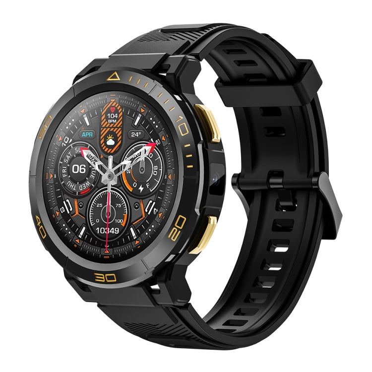 LEMFO Z1 1.43 inch AMOLED Screen Smart Watch, 4G Network Android 8.1 2GB+16GB, Eurasian Version(Black) - free shipping - PMC TechLife - Order now!