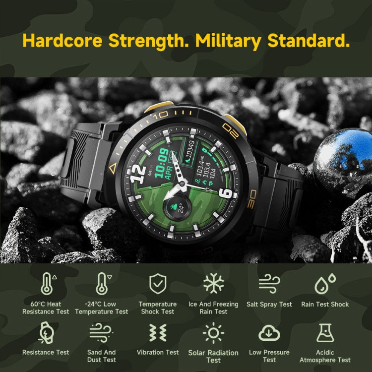 LEMFO Z1 1.43 inch AMOLED Screen Smart Watch, 4G Network Android 8.1 2GB+16GB, Eurasian Version(Black) - free shipping - PMC TechLife - Order now!