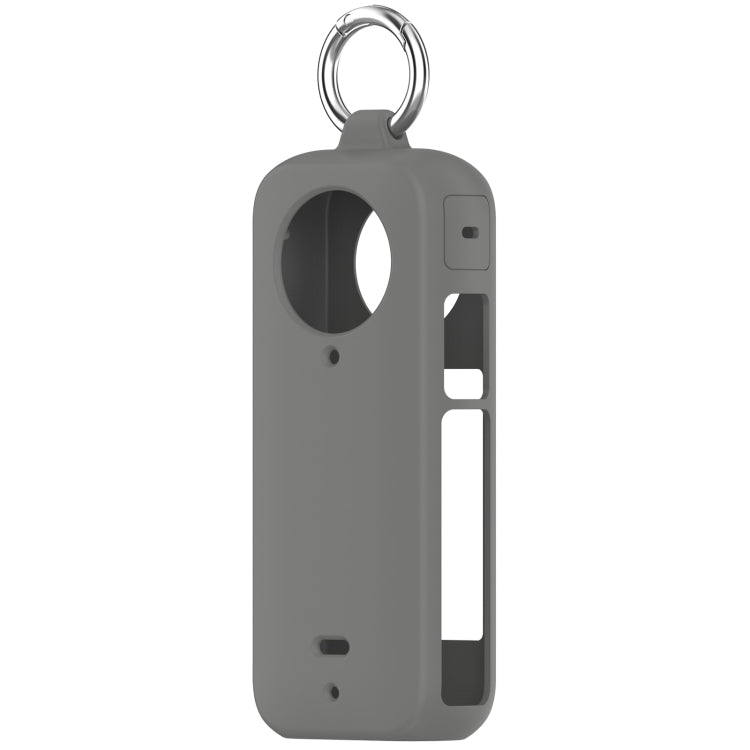 For Insta 360 X4 Portable Silicone Protective Case(Dark Grey) - Case & Bags by PMC TechLife | Online Shopping South Africa | PMC TechLife | Buy Now Pay Later Mobicred