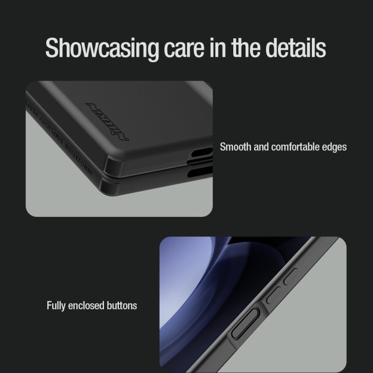 For Samsung Galaxy Z Fold6 5G NILLKIN Flex Pure PC + Liquid Silicone Phone Case with S Pen(Green) - free shipping - PMC Jewellery - Order now!