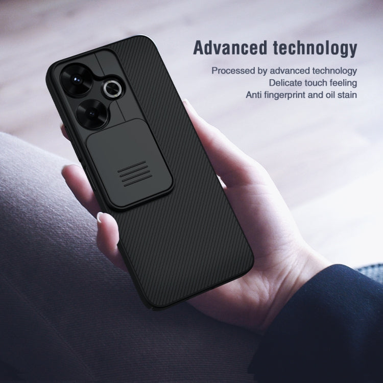 For Xiaomi Poco M6 4G NILLKIN Black Mirror Series Camshield PC Phone Case(Black) - free shipping - PMC Jewellery - Order now!