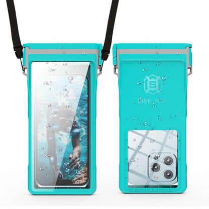 RedPepper 15m Depth Waterproof Phone Diving Pouch with Suction Cup(Grass Blue) - Waterproof Bag by RedPepper | Online Shopping South Africa | PMC Jewellery | Buy Now Pay Later Mobicred