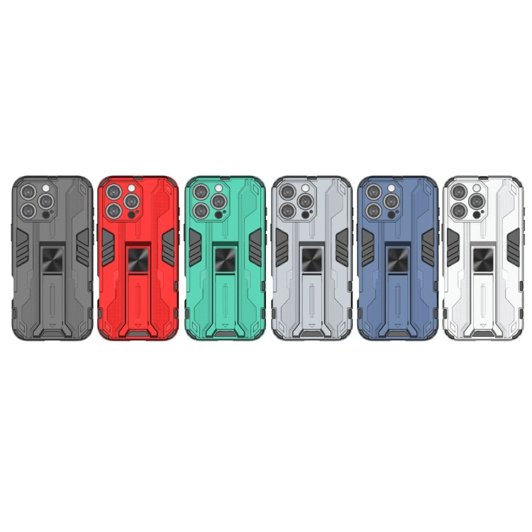 For iPhone 16 Pro Max Supersonic PC + TPU Holder Phone Case(Red) - iPhone 16 Pro Max Cases by PMC TechLife | Online Shopping South Africa | PMC TechLife | Buy Now Pay Later Mobicred