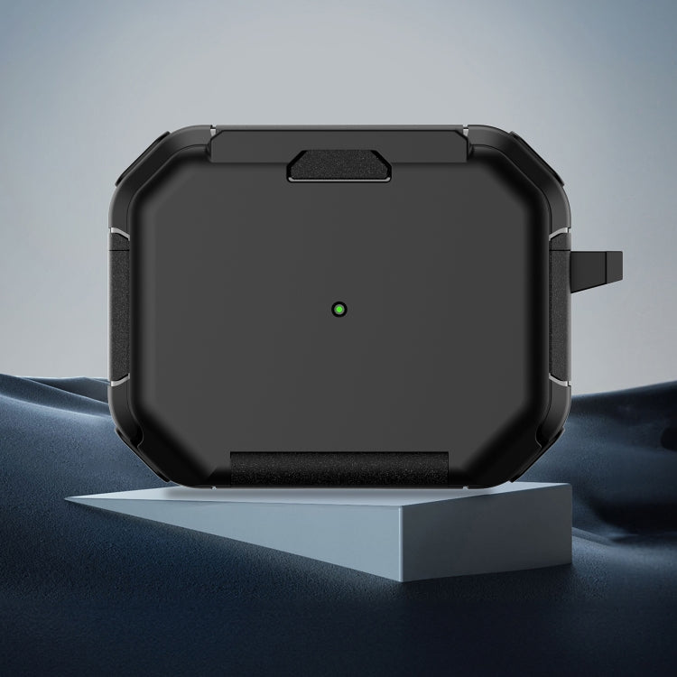 For AirPods Pro Phone Holder Design Earbuds Box Protective Case(Black) - free shipping - PMC Jewellery - Order now!