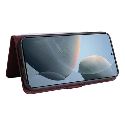 For Redmi K70 / K70 Pro BETOPNICE BN-005 2 in 1 Detachable Imitate Genuine Leather Phone Case(Wine Red) - K70 Pro Cases by BETOPNICE | Online Shopping South Africa | PMC Jewellery | Buy Now Pay Later Mobicred