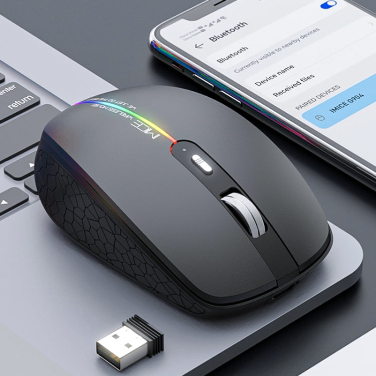 iMICE G904 Dual Mode 6-Key Silent Wireless Gaming Mouse(White) - free shipping - PMC Jewellery - Order now!