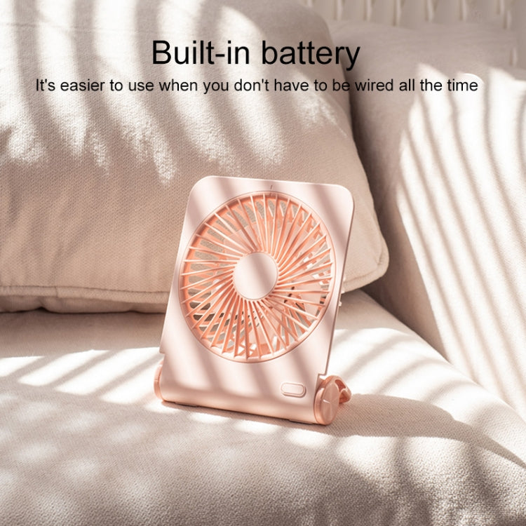 N602 Type-C Thin Desktop Fan(Pink) - Electric Fans by PMC TechLife | Online Shopping South Africa | PMC TechLife | Buy Now Pay Later Mobicred